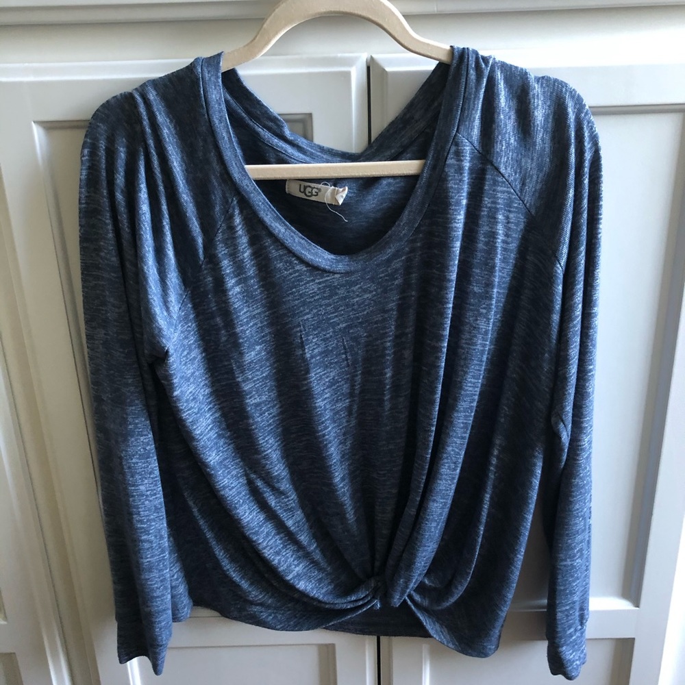 Ugg Australia blue space dye twist long sleeve M